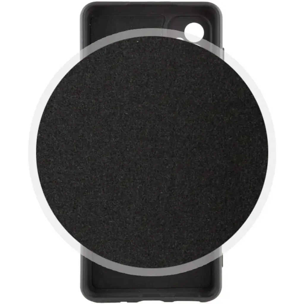 Чохол Silicone Cover Lakshmi Full Camera (AA) для Motorola Moto G24 Black