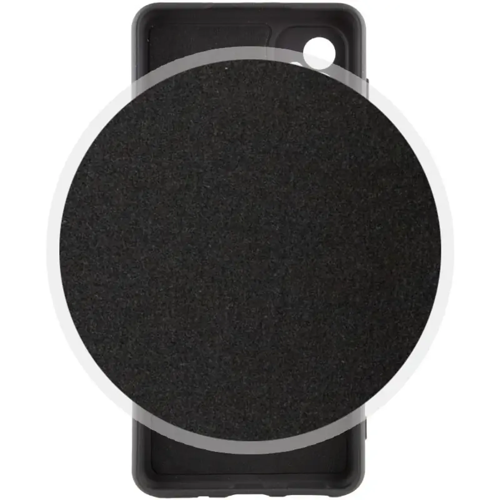 Чехол Silicone Cover Lakshmi Full Camera (AA) для Motorola Moto G24 Black