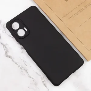 Чохол Silicone Cover Lakshmi Full Camera (AA) для Motorola Moto G24 Black