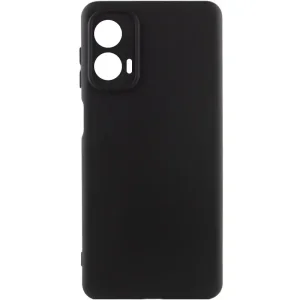 Чохол Silicone Cover Lakshmi Full Camera (AA) для Motorola Moto G24 Black