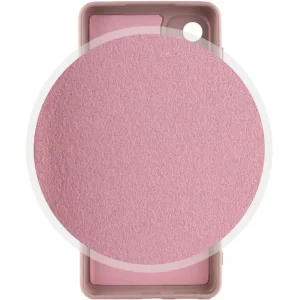 Чехол Silicone Cover Lakshmi Full Camera (AA) для Motorola Moto G24 Pink Sand