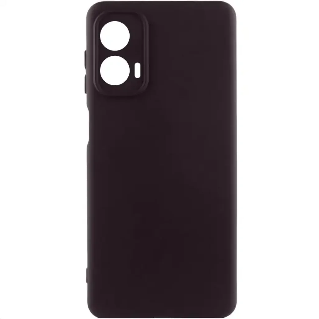 Чехол Silicone Cover Lakshmi Full Camera (AA) для Motorola Moto G24 Chocolate