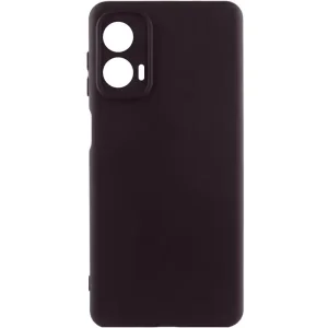 Чохол Silicone Cover Lakshmi Full Camera (AA) для Motorola Moto G24 Chocolate