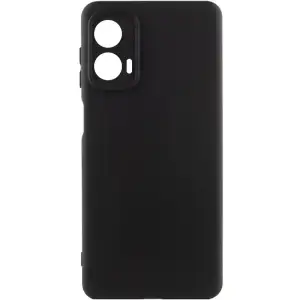 Чохол Silicone Cover Ummi Lakshmi Full Camera (AA) для Motorola Moto G24 Black