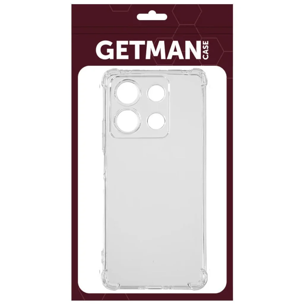 Чехол Getman Ease Logo TPU Case Transparent для Xiaomi Poco X6