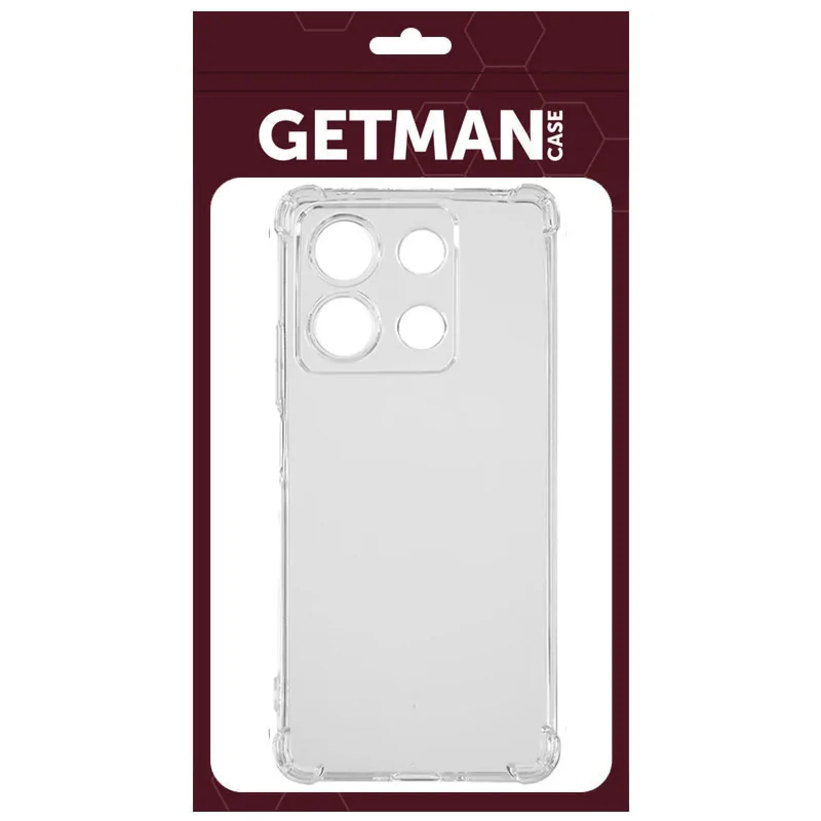 Чохол Getman Ease Logo TPU Case Transparent для Xiaomi Poco X6