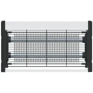 Пастка для комах з UV підсвічуванням Mosquito trap WD-243 2200V (39,5cm) Black / White