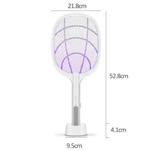 Пастка для комах з UV підсвічуванням WD-947 Rechargeable 1200 mAh White