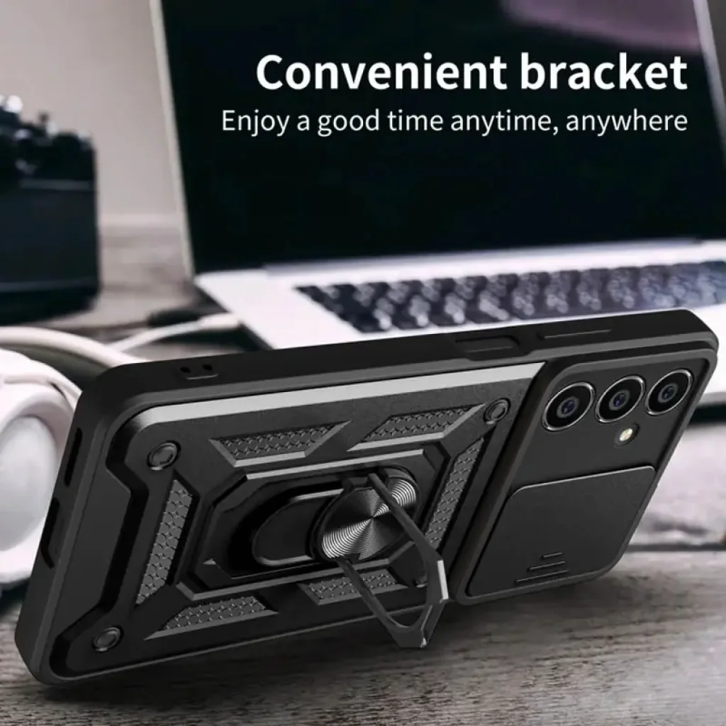 Чехол Camshield Serge Ring для Samsung Galaxy M15 5G Black