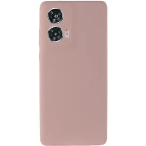 Чохол Silicone Cover Lakshmi Full Camera (AA) для Motorola Edge 50 Fusion Pink Sand