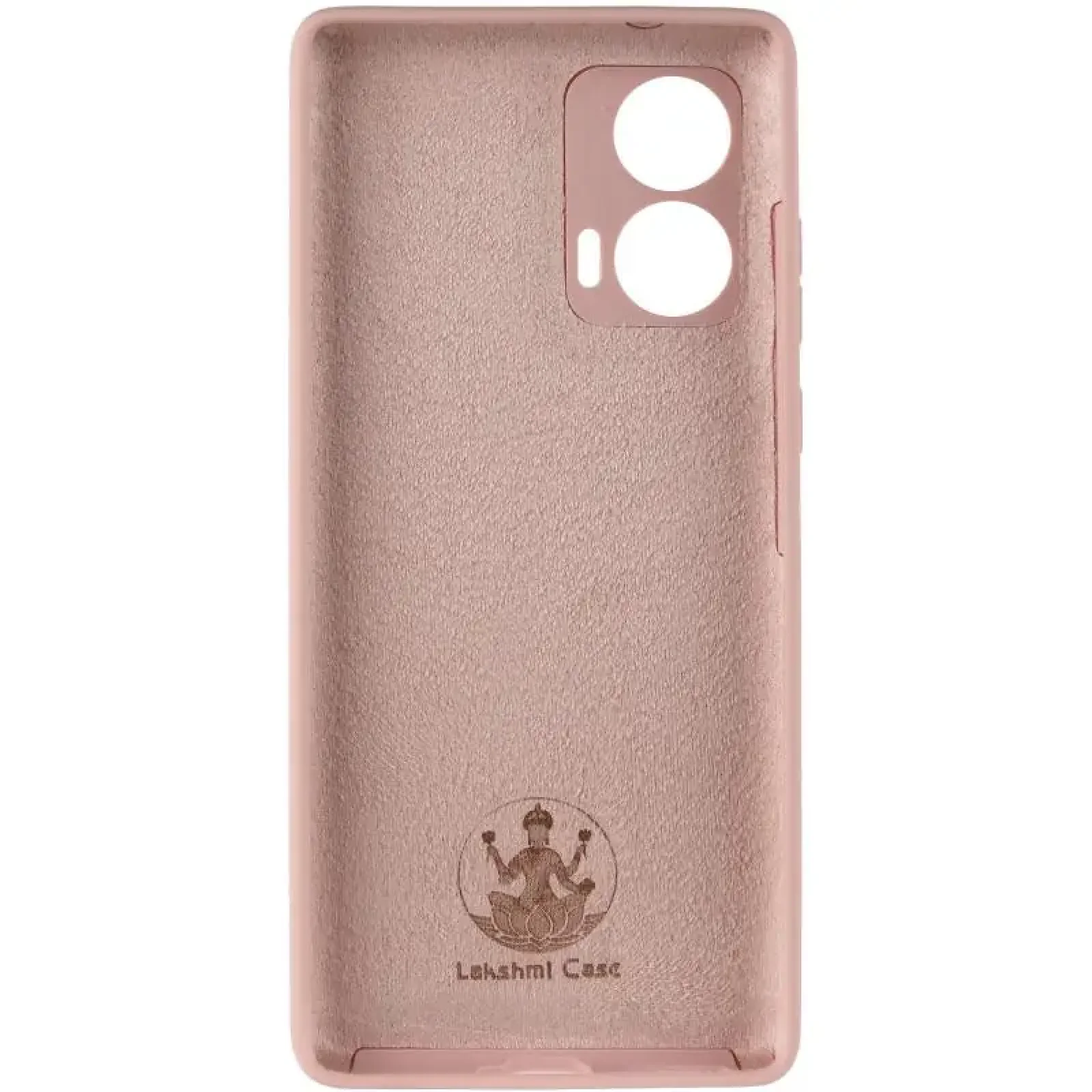 Чохол Silicone Cover Lakshmi Full Camera (AA) для Motorola Edge 50 Fusion Pink Sand