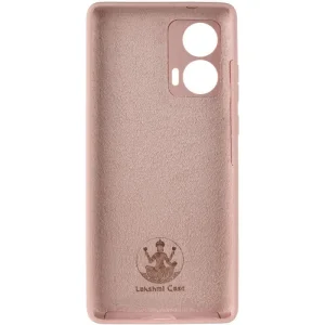 Чохол Silicone Cover Lakshmi Full Camera (AA) для Motorola Edge 50 Fusion Pink Sand