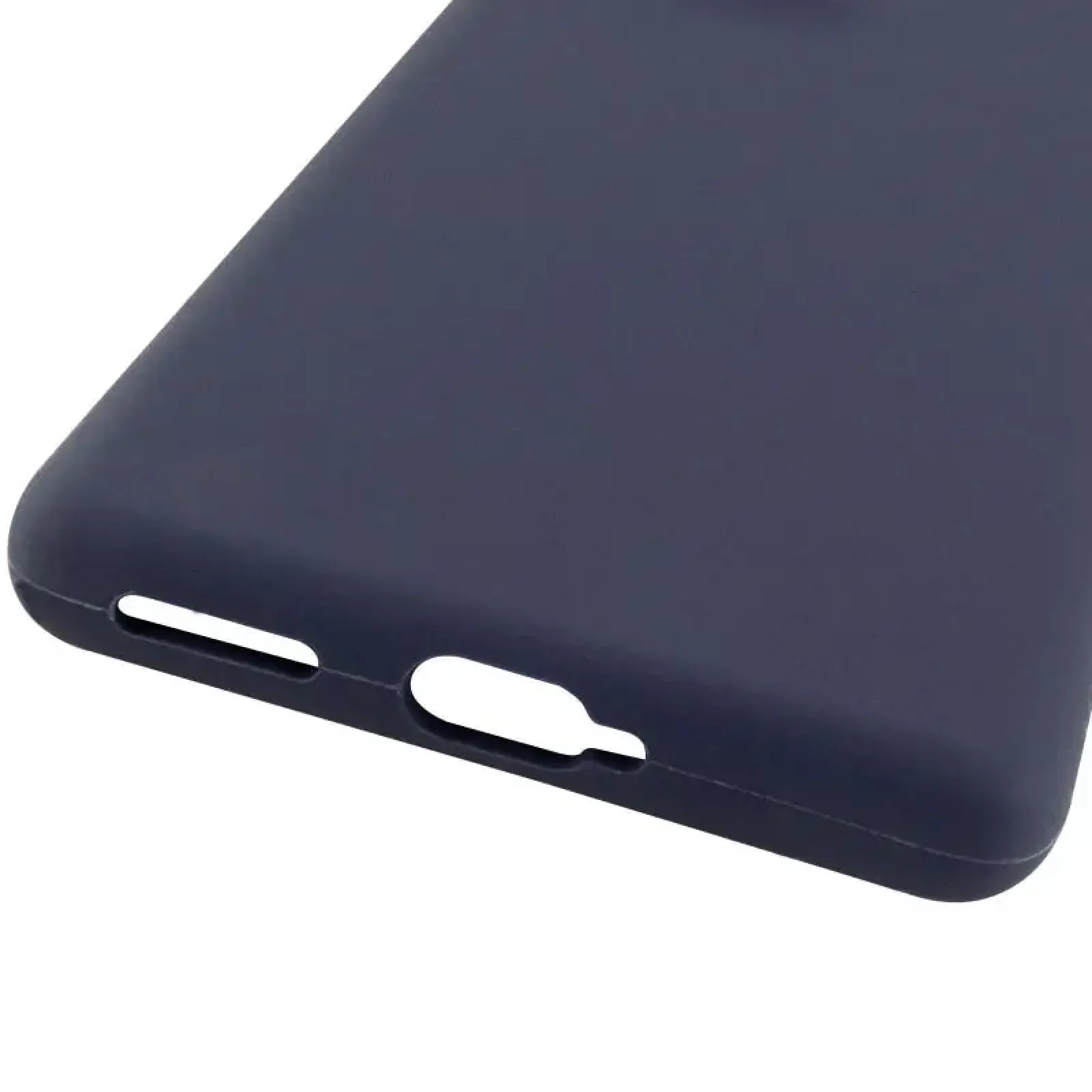 Чохол Silicone Cover Lakshmi Full Camera (AA) для Motorola Edge 50 Fusion Midnight Blue