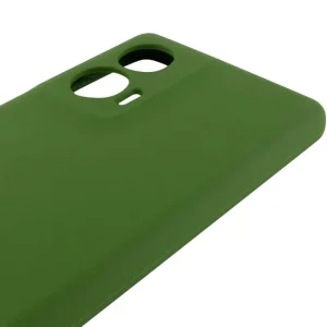 Чохол Silicone Cover Lakshmi Full Camera (AA) для Motorola Edge 50 Fusion Dark Green