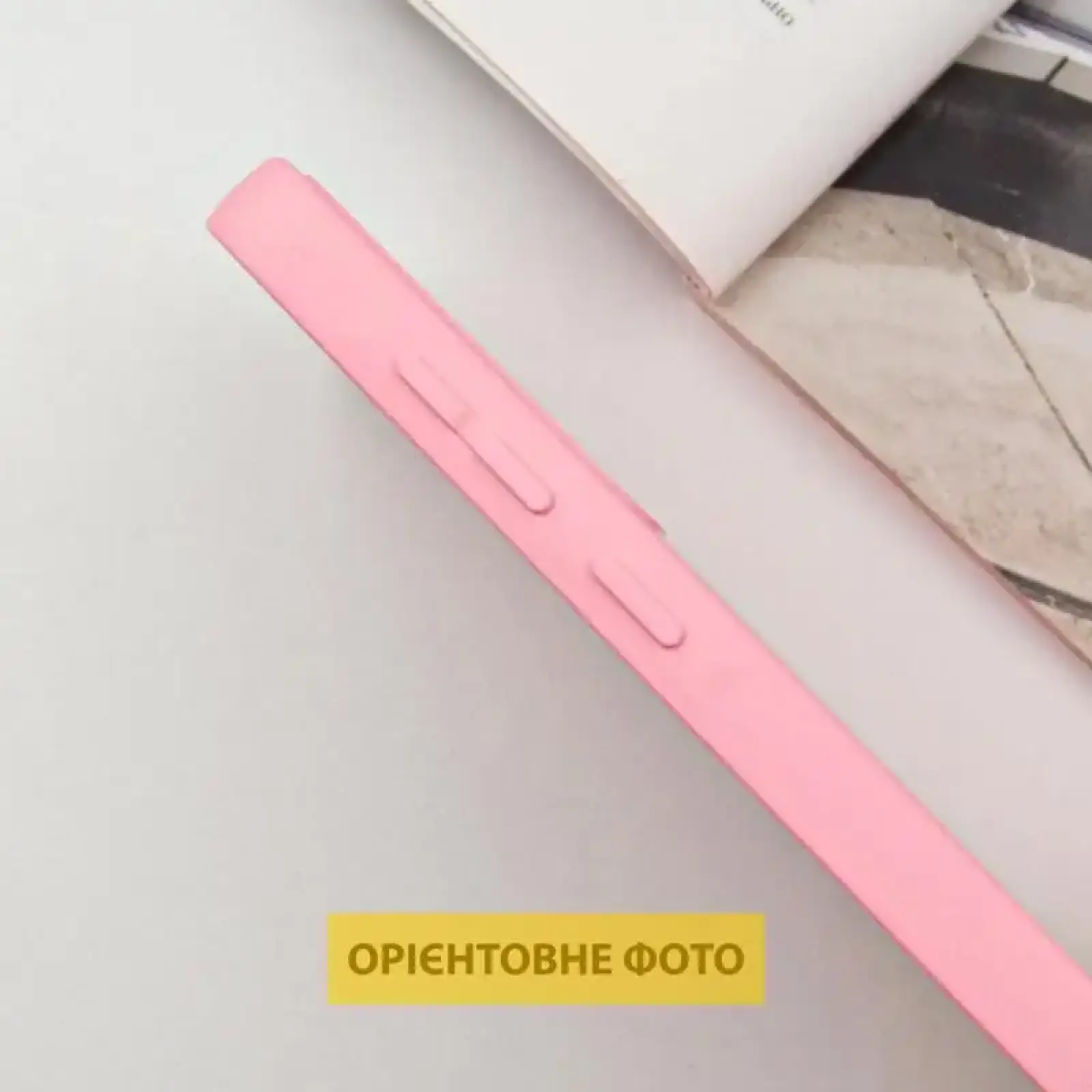 Чохол Silicone Cover Lakshmi Full Camera (AA) with MagFit для Motorola Edge 50 Fusion Light Pink