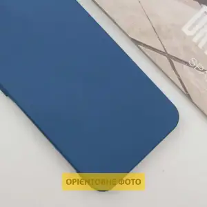 Чохол Silicone Cover Lakshmi Full Camera (AA) with MagFit для Motorola Edge 50 Fusion Navy Blue
