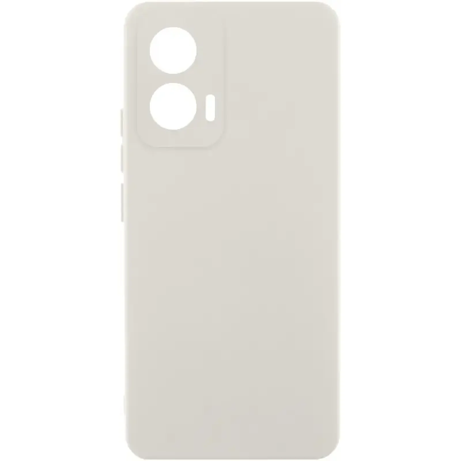 Чохол Silicone Cover Lakshmi Full Camera (AAA) для Motorola Edge 50 Fusion White