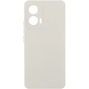 Чохол Silicone Cover Lakshmi Full Camera (AAA) для Motorola Edge 50 Fusion White