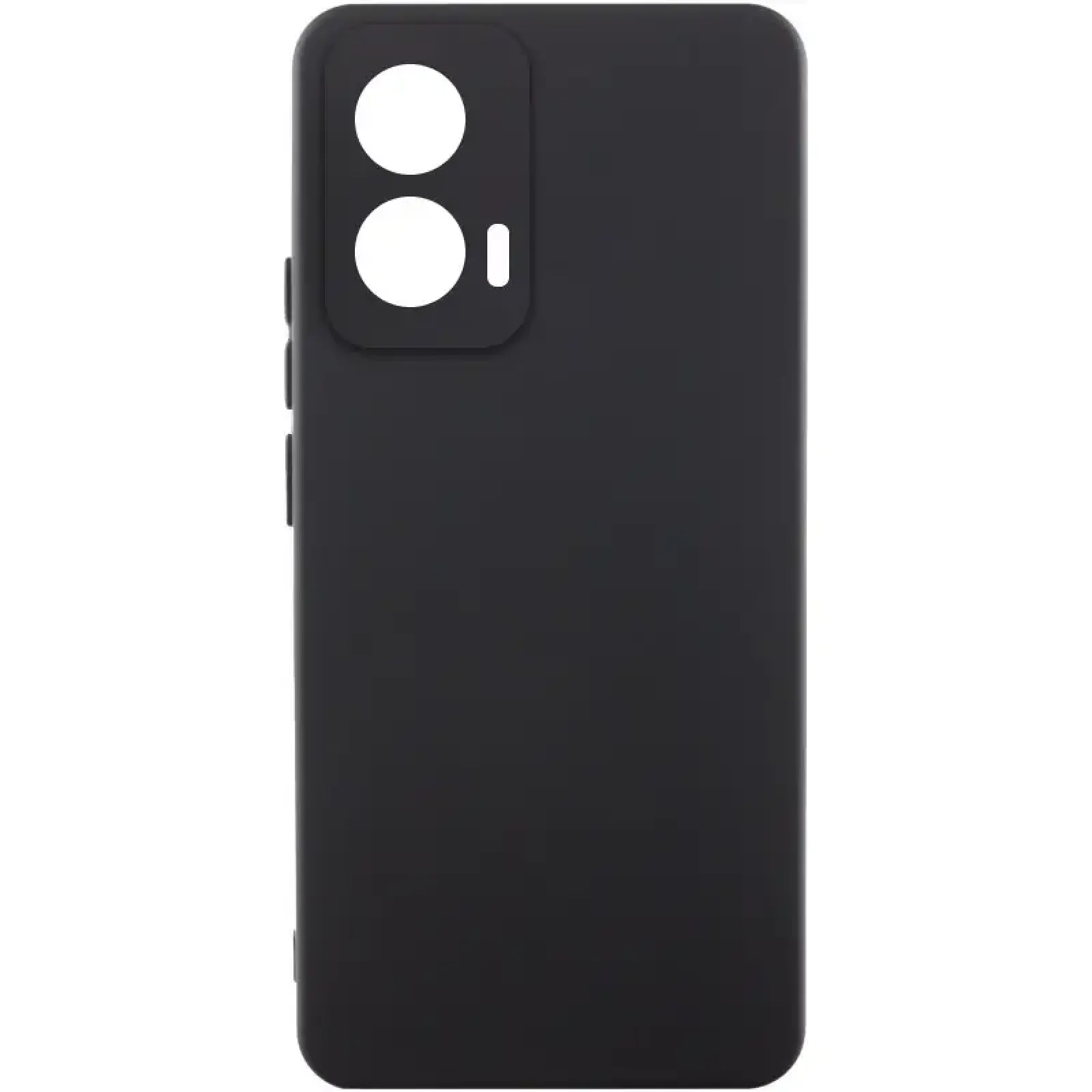Чохол Silicone Cover Lakshmi Full Camera (AAA) для Motorola Edge 50 Fusion Black