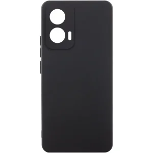 Чохол Silicone Cover Lakshmi Full Camera (AAA) для Motorola Edge 50 Fusion Black