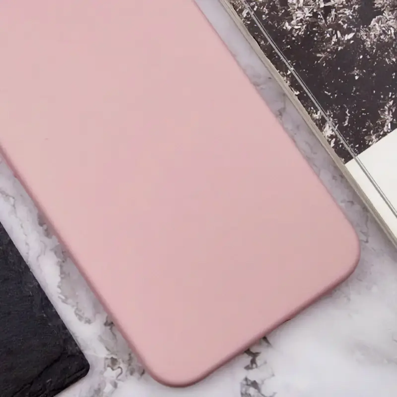 Чохол Silicone Cover Lakshmi Full Camera (AAA) для Motorola Edge 50 Fusion Pink Sand