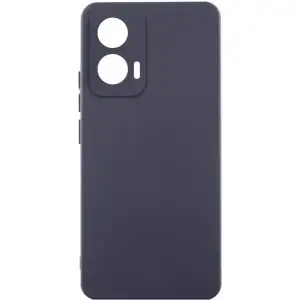 Чохол Silicone Cover Lakshmi Full Camera (AAA) для Motorola Edge 50 Fusion Dark Gray