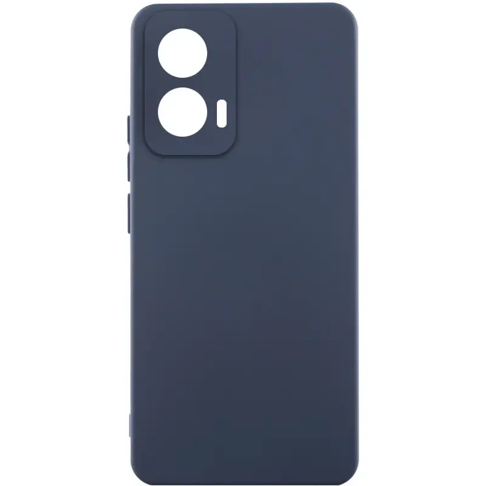 Чохол Silicone Cover Lakshmi Full Camera (AAA) для Motorola Edge 50 Fusion Midnight Blue