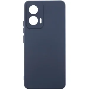 Чохол Silicone Cover Lakshmi Full Camera (AAA) для Motorola Edge 50 Fusion Midnight Blue