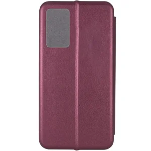 Чохол Classy PU Case для Motorola Edge 50 Fusion Bordo