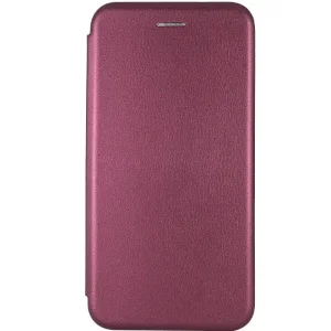 Чохол Classy PU Case для Motorola Edge 50 Fusion Bordo