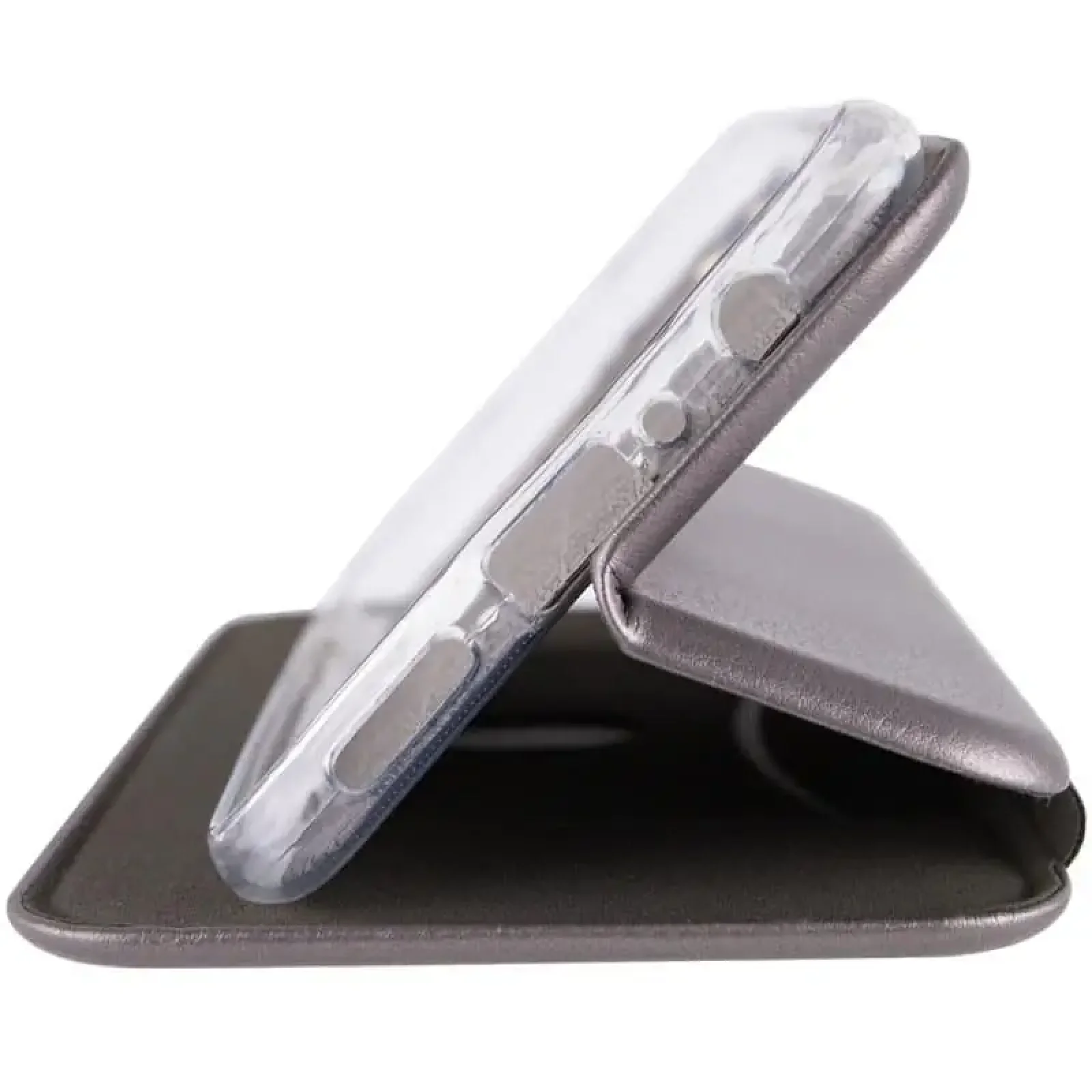 Чохол Classy PU Case для Motorola Edge 50 Fusion Grey