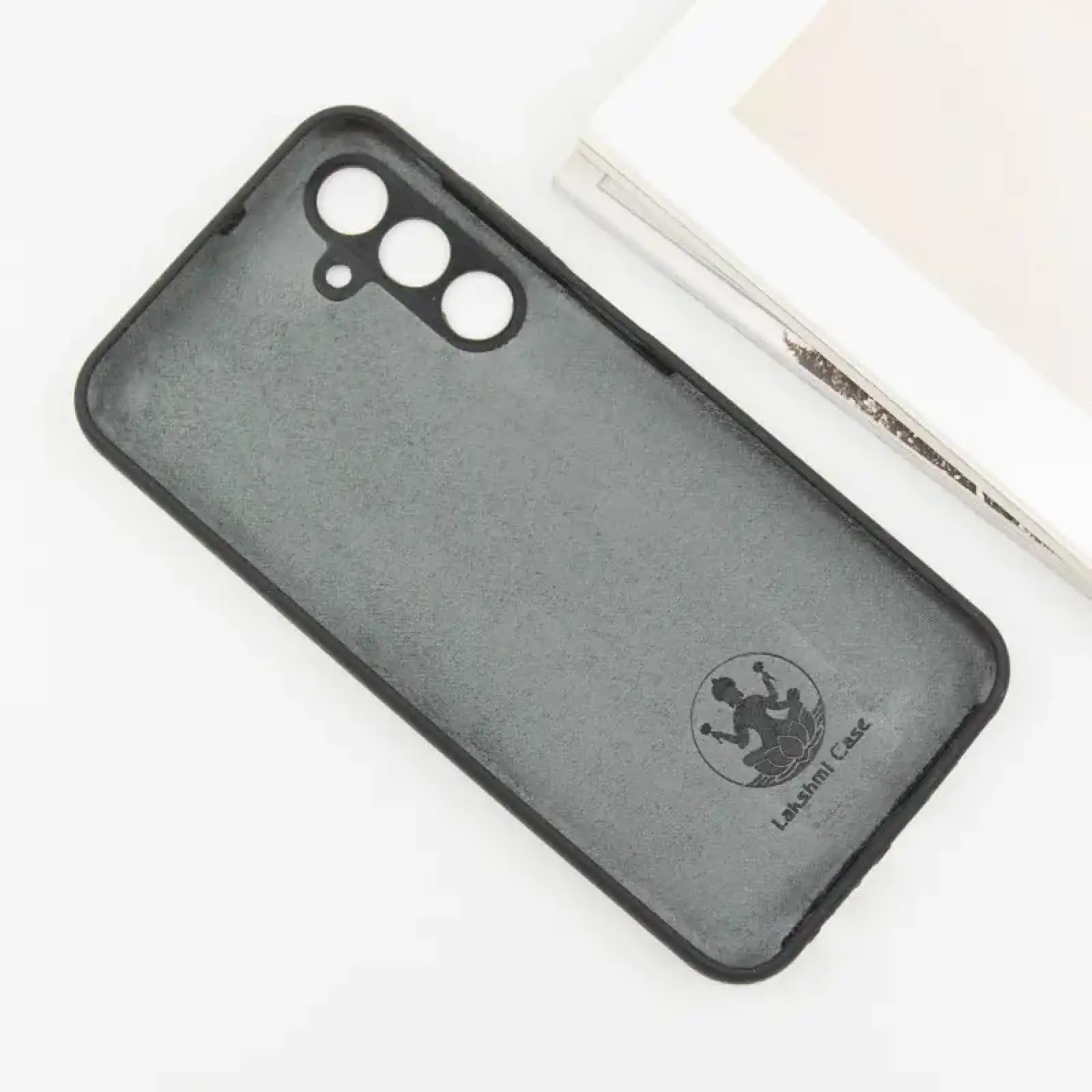 Чохол Silicone Cover Lakshmi Full Camera (AA) для Samsung Galaxy A55 Black