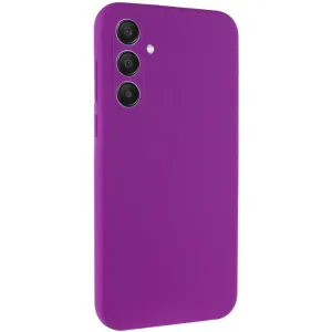 Чохол Silicone Cover Lakshmi Full Camera (AA) для Samsung Galaxy A55 Purple