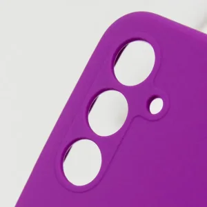 Чохол Silicone Cover Lakshmi Full Camera (AA) для Samsung Galaxy A55 Purple
