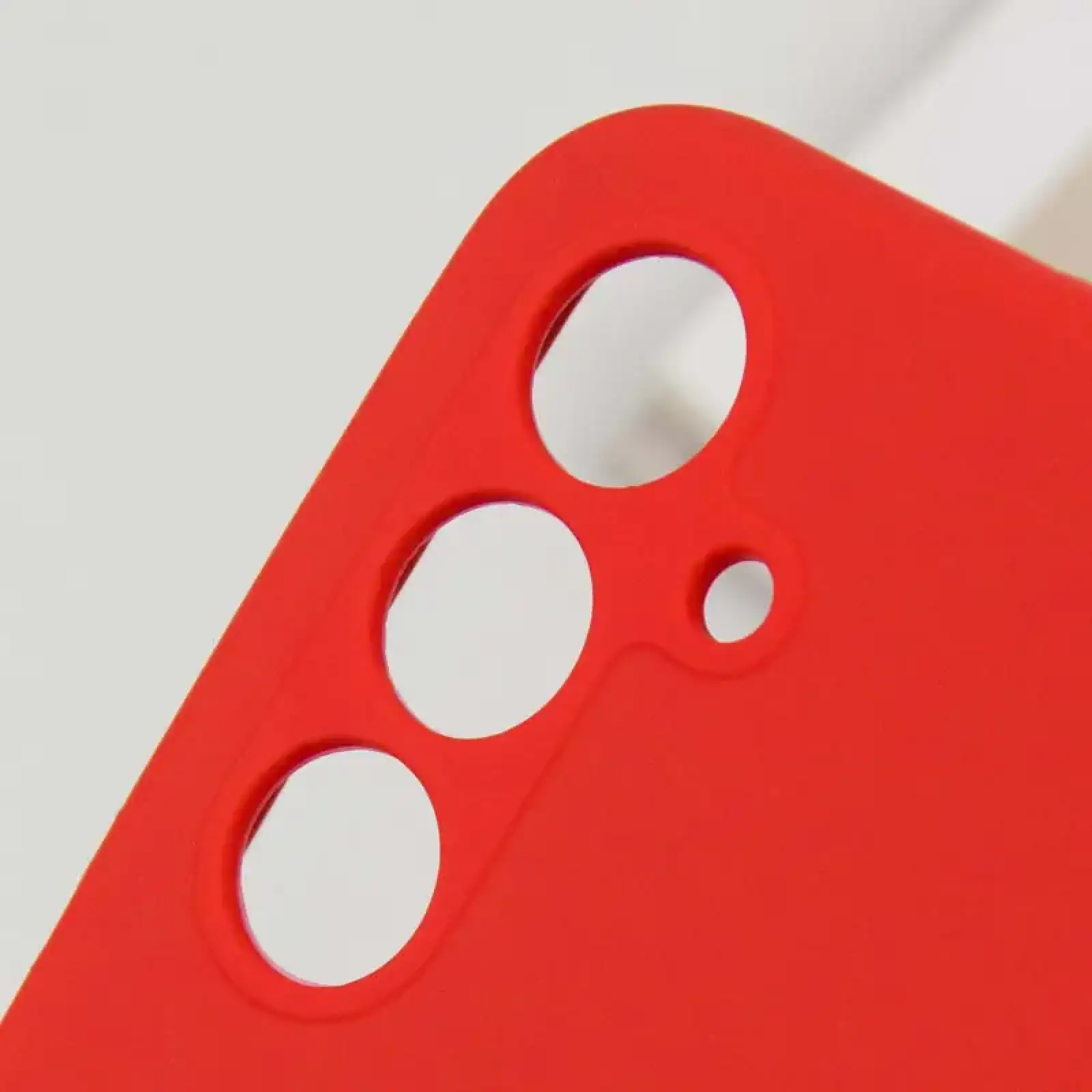 Чохол Silicone Cover Lakshmi Full Camera (AA) для Samsung Galaxy A55 Red