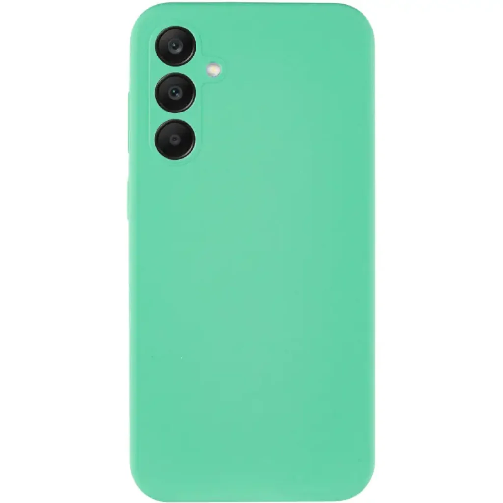 Чохол Silicone Cover Lakshmi Full Camera (AA) для Samsung Galaxy A55 Mint