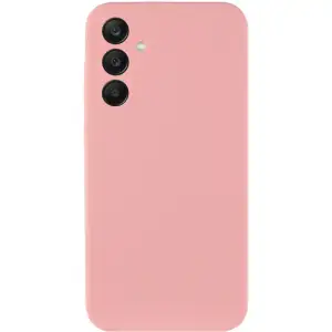 Чехол Silicone Cover Lakshmi Full Camera (AA) для Samsung Galaxy A55 Pink