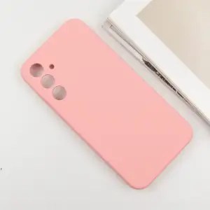 Чехол Silicone Cover Lakshmi Full Camera (AA) для Samsung Galaxy A55 Pink
