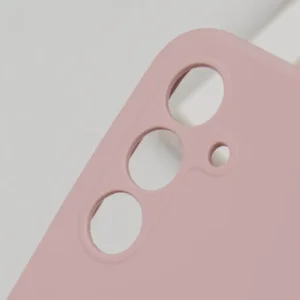 Чохол Silicone Cover Lakshmi Full Camera (AA) для Samsung Galaxy A55 Pink Sand