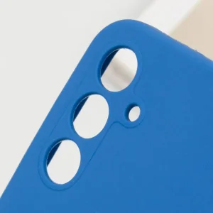 Чохол Silicone Cover Lakshmi Full Camera (AA) для Samsung Galaxy A55 Navy Blue