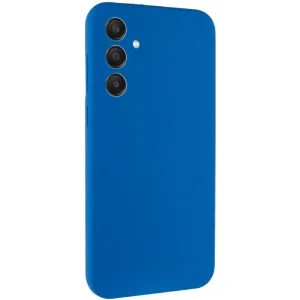 Колір: Синій - Чохол Silicone Cover Lakshmi Full Camera (AA) для Samsung Galaxy A55 Navy Blue