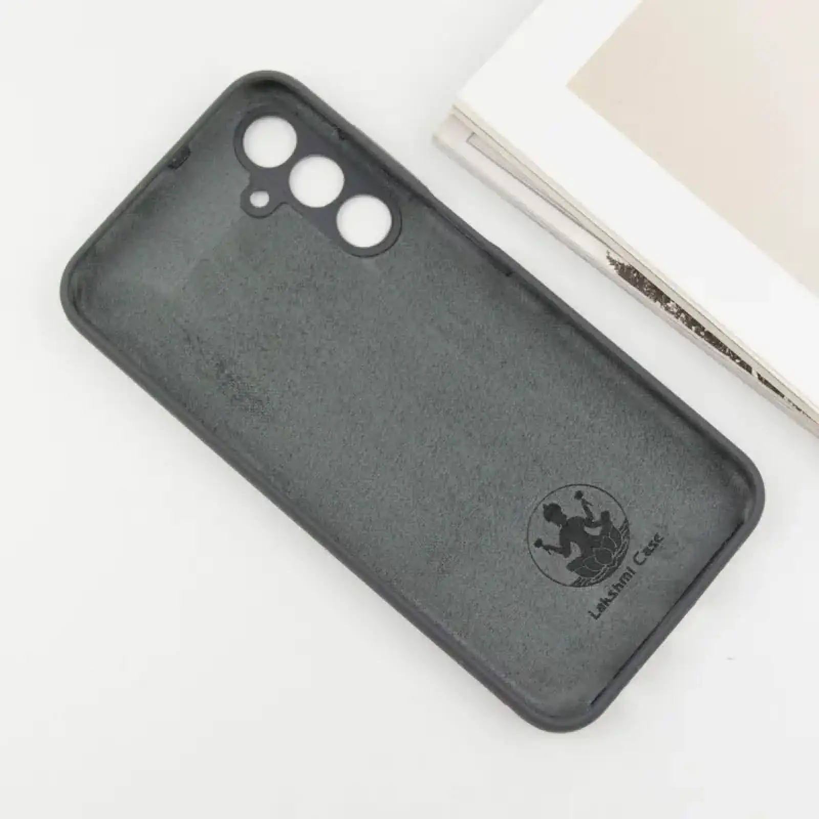 Чохол Silicone Cover Lakshmi Full Camera (AA) для Samsung Galaxy A55 Chocolate