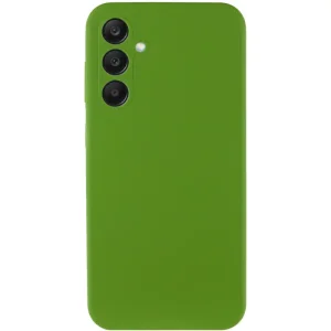 Чохол Silicone Cover Lakshmi Full Camera (AA) для Samsung Galaxy A55 Dark Green