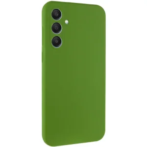 Чохол Silicone Cover Lakshmi Full Camera (AA) для Samsung Galaxy A55 Dark Green
