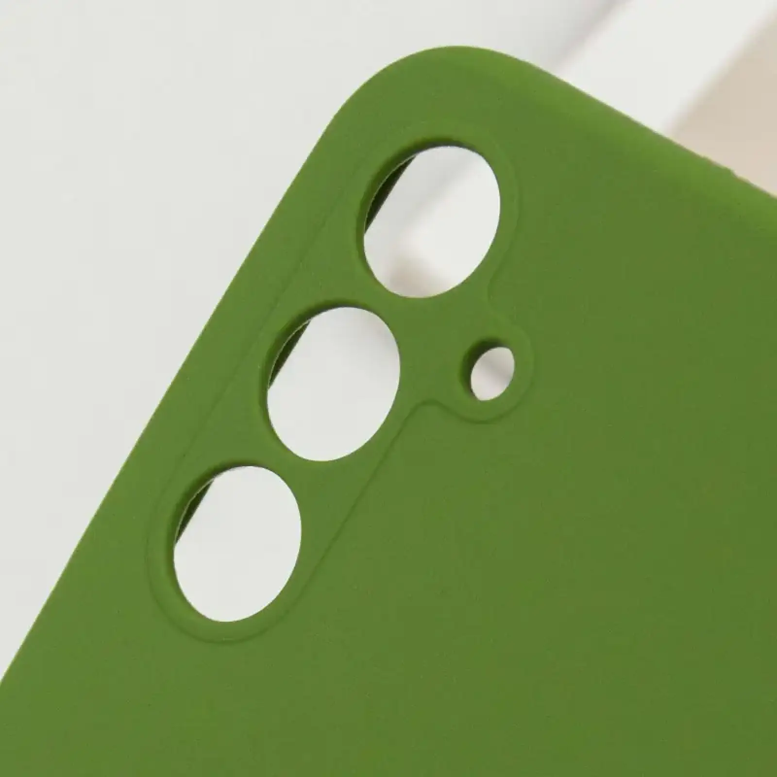 Чехол Silicone Cover Lakshmi Full Camera (AA) для Samsung Galaxy A55 Dark Green