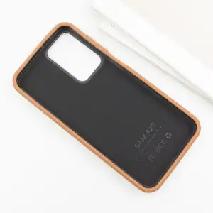 Чехол Leather Case Metal Buttons для Samsung Galaxy A55 Brown