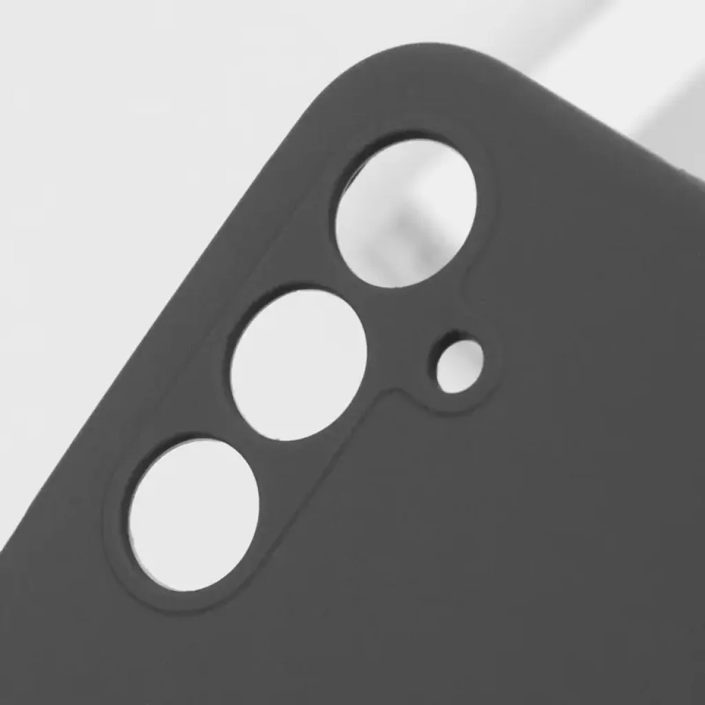 Чохол Silicone Cover Lakshmi Full Camera (AA) для Samsung Galaxy A35 Black