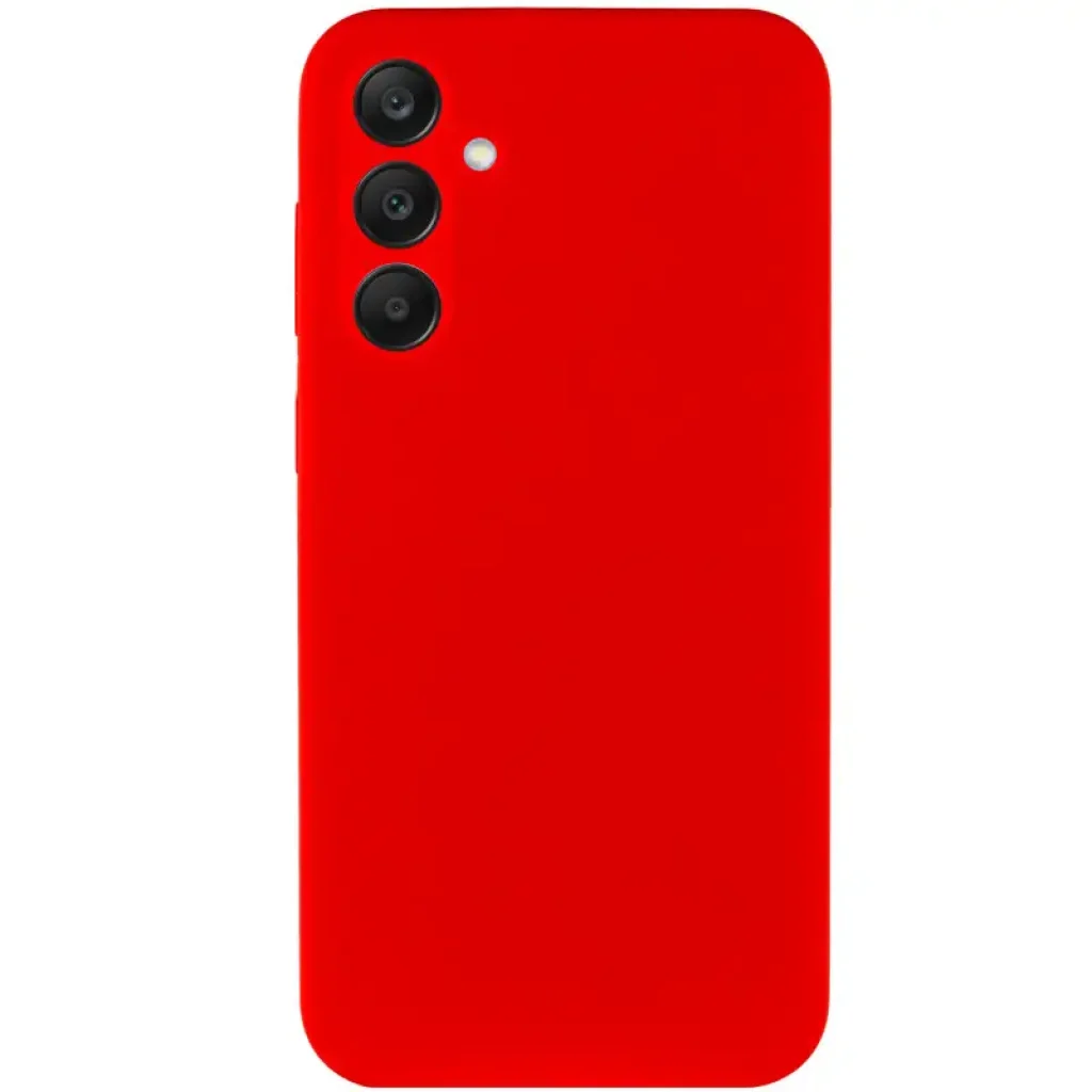 Чехол Silicone Cover Lakshmi Full Camera (AA) для Samsung Galaxy A35 Red