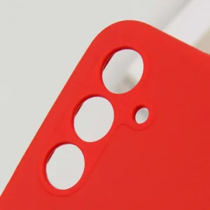 Чехол Silicone Cover Lakshmi Full Camera (AA) для Samsung Galaxy A35 Red