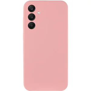Чохол Silicone Cover Lakshmi Full Camera (AA) для Samsung Galaxy A35 Pink